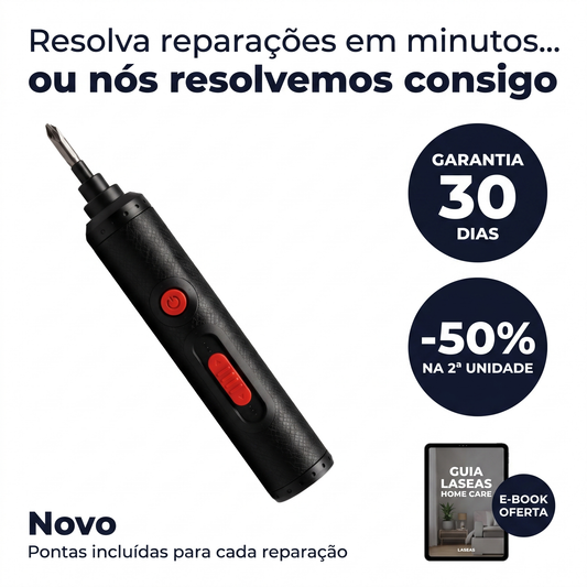 Mini Chave de Fenda Elétrica Portátil