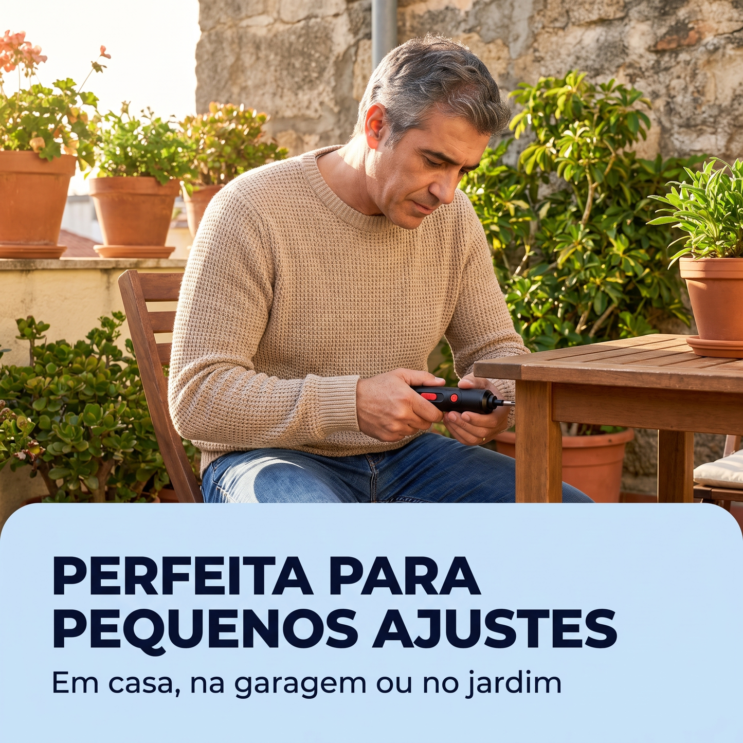 Mini Chave de Fenda Elétrica Portátil